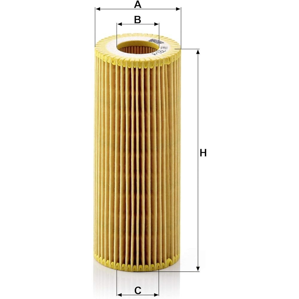 MANN -FILTER HU 721/4 X Oil Filter -Cartridge