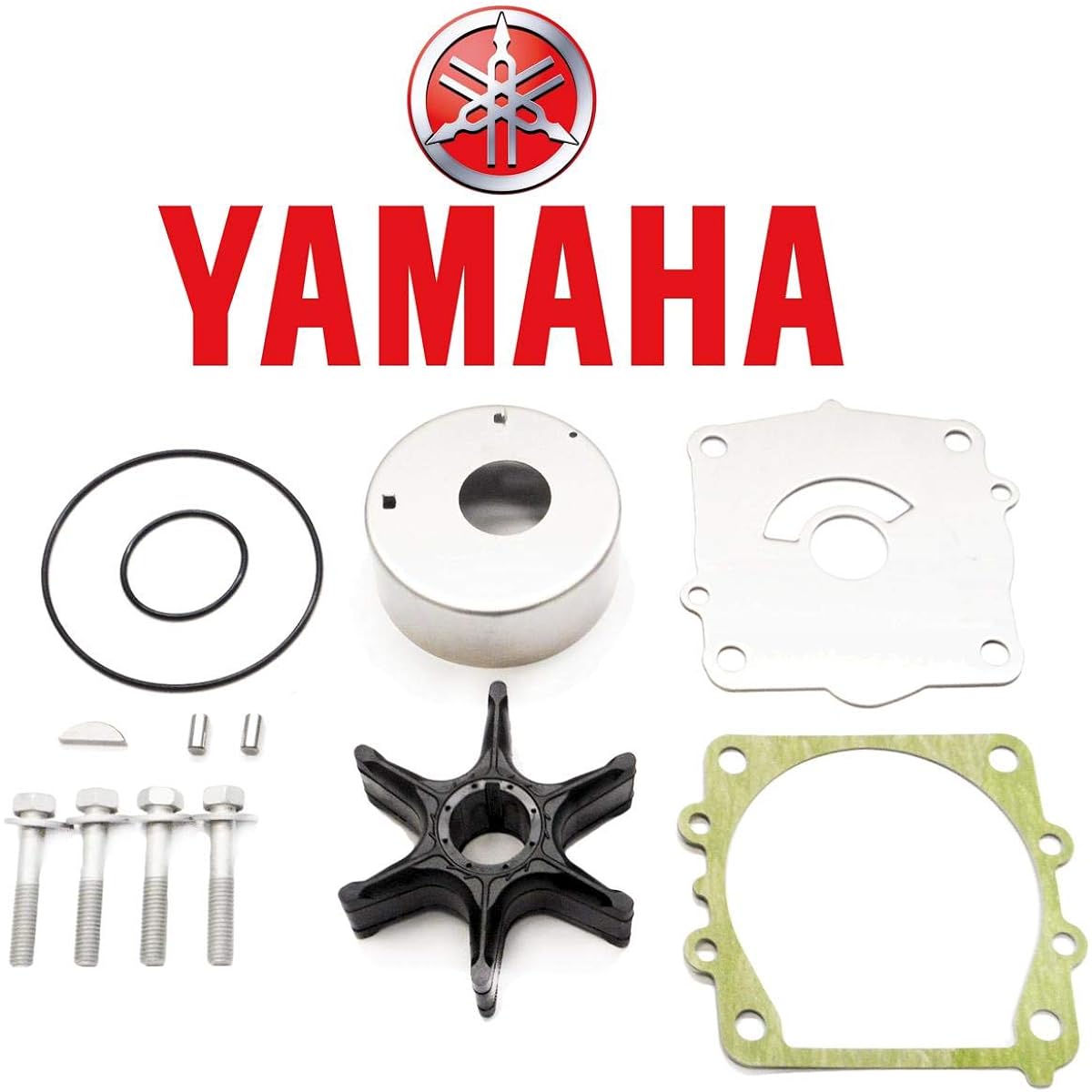 OEM Yamaha F115 (02~) Outboard Water Pump Repair Kit 68V-W0078-00-00