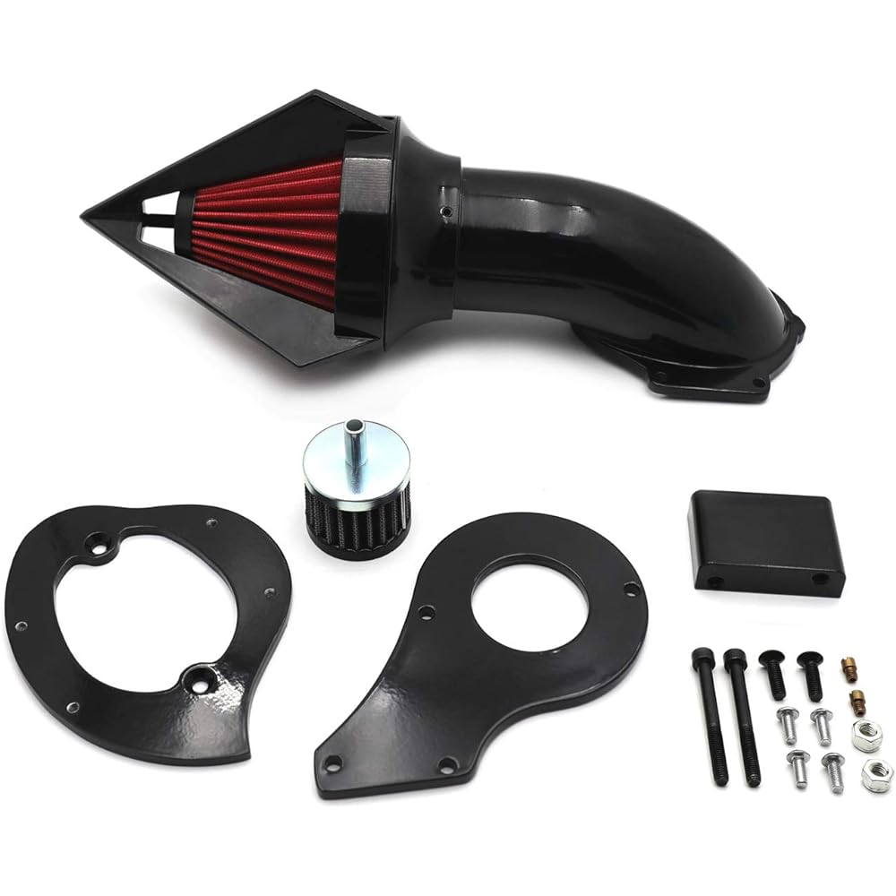 HTTMT MT225-006 Spike Air Cleaner Kit Filter Shadow 600 Vlx600 1999-2012 Chrome