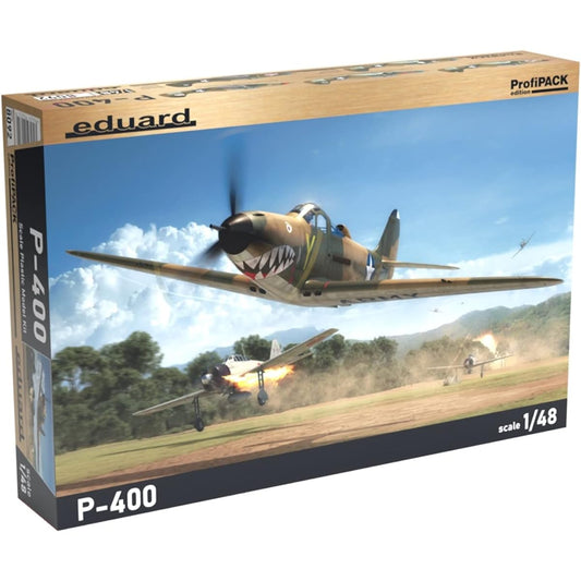 Eduard 1/48 Profipack US Army Air Corps P-400 Plastic Model EDU8092