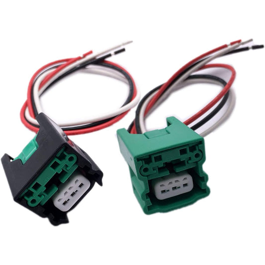 AOKUS Connector Harness Plug Replacement 2 Pieces Set of Nissan Infinity Cam Shaft Position Crankshaft Sensor