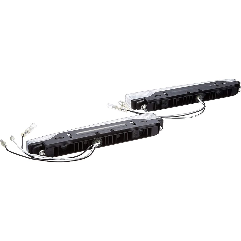 PIAA Daytime Lamp LED Thin Type 6000K 130cd/600cd DR185 *Vehicle inspection compatible 2 pieces 12V/1.7W Compatible with European R7 and European R87 standards L-232