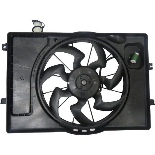 TYC 623820 Cooling fan assembly HYUNDAI ELANTRA 1 pack