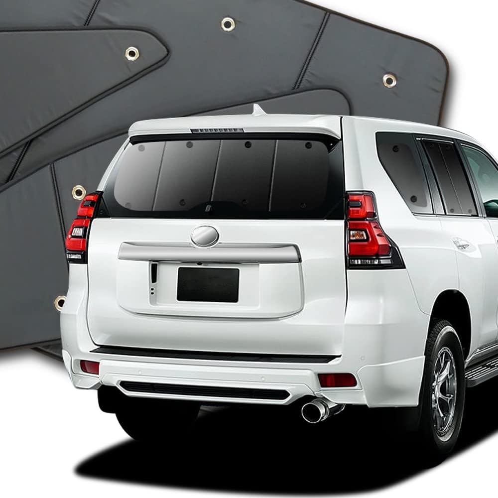 Land Cruiser Prado Curtain Sunshade Sleeping in Car Goods Privacy Sunshade Rear "01s-a024-re"