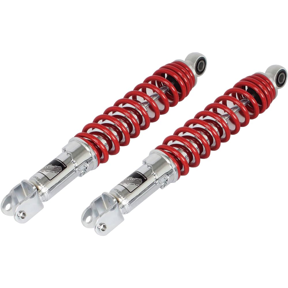 SP TAKEGAWA Lowdown Rear Shock Absorber Red 2 Pieces PCX(JK05)/PCX160(KF47) 06-04-0124