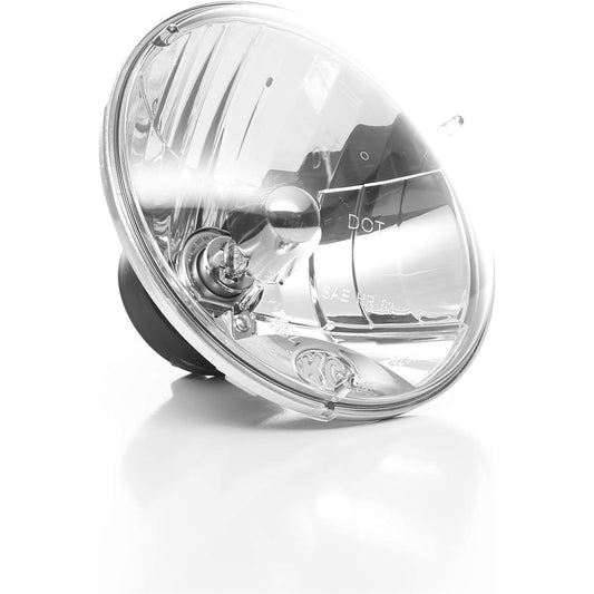 KC HILITES 42302 H4 Head Light Conversion Kit Jeep JK Chrome Size: Diameter 7 inches