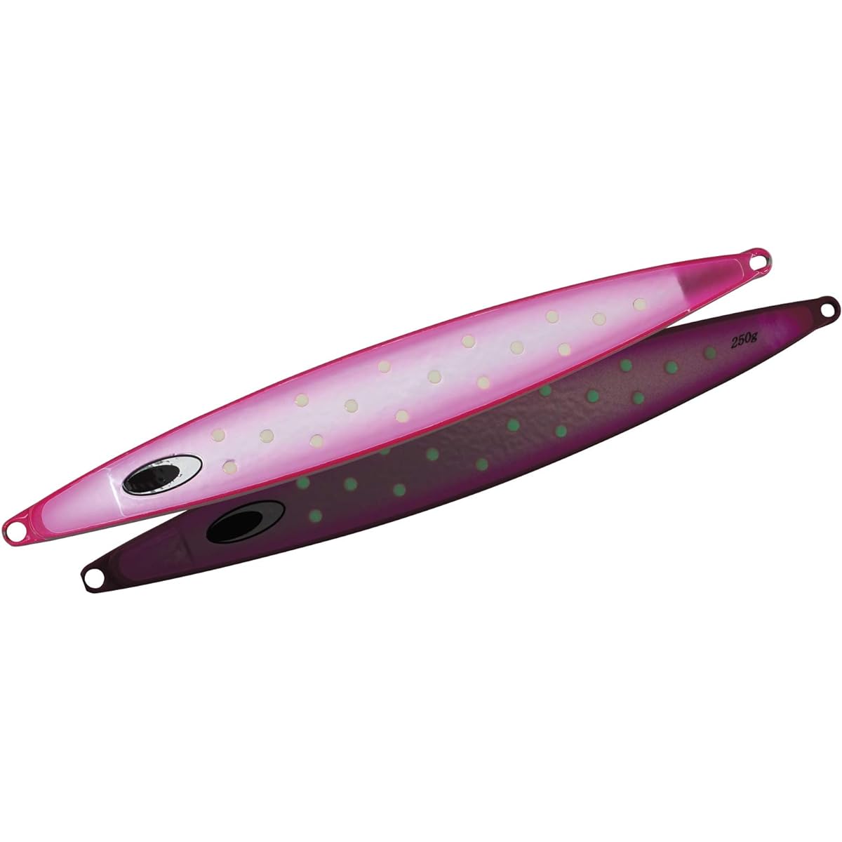 Nature Boys Nature Boys Metal Jig Spin Rider Deep SN1250-02K SN1250-02K Super Glow Dot PM 250g