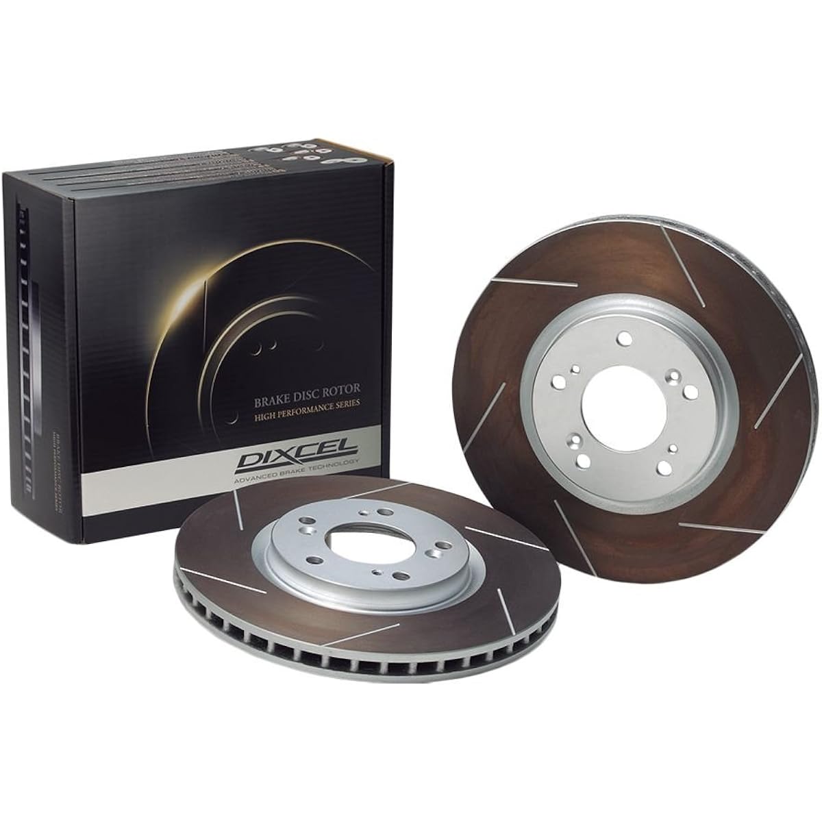 DIXCEL FS-3456054S Brake Rotor (Slit Type) Mitsubishi Lancer Evolution 10