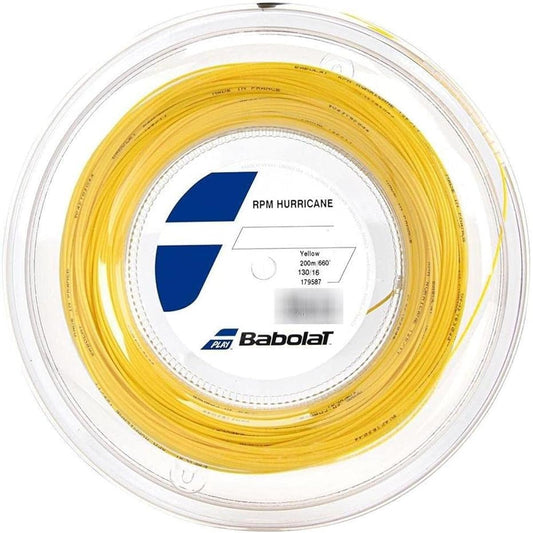 BabolaT "RPM HURRICANE120/125/130 200m roll BA243141" hard tennis string