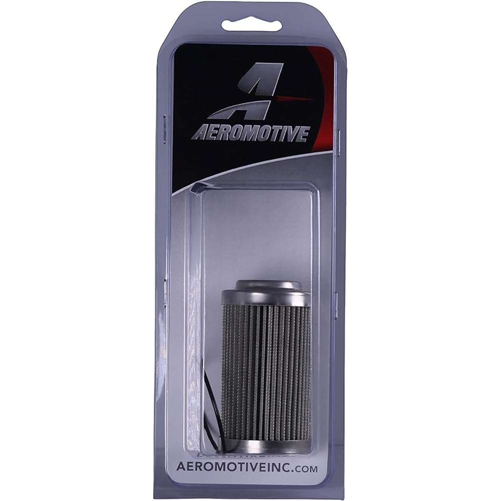 Aeromotive 12604 Replacement Filter Element 100 Microns Stainless Mesh Confirms to all 2 inch OD filter housing