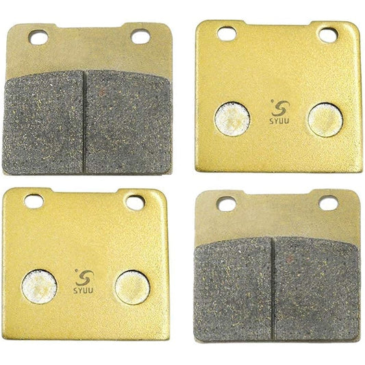 S SYUU Motorcycle Front Rear Brake Pad Compatible with Suzuki VS 1400 VS1400 Intruder Boulevard (87-03) VL 1500 VL1500 Legendary (98-01) FA103F FA103R
