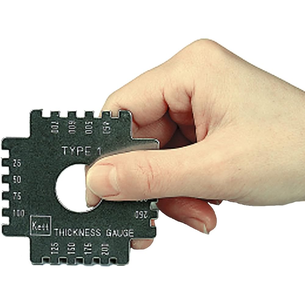 KET Undried coating thickness measurement gauge wet gauge type 1