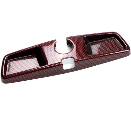 Toyota 86 (TOYOTA86 ZN6) Early/Late Compatible Room Mirror Cover Panel Red Carbon Style/Made in Japan/SecondStage
