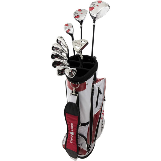 Koki Idoki Professional Recommended Model World Eagle F-01α White Red Bag Ver. Men's Club Full Set [Right]