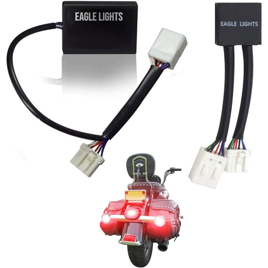 Eagle Lights Run/Brake/Turn Module and Road Equalizer Kit for Harley-Davidson Motorcycles