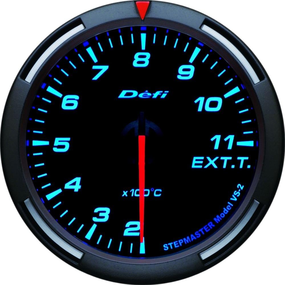 Nippon Seiki Defi Meter [Racer Gauge] 60φ Exhaust Thermometer (Blue) DF11804