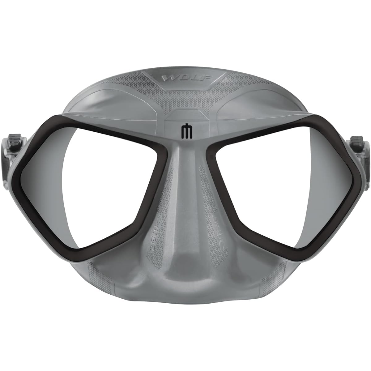O.ME.R WOLF MASK GRAY/BLACK Freediving Mask Wolf Mask Gray/Black 610149