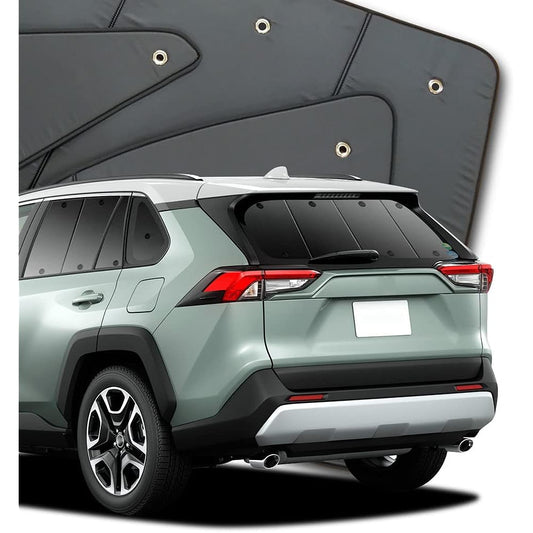 New RAV4 50 Series MXAA50 AXAH50 Hybrid Compatible Curtain Sunshade Sleeping in Car Goods Privacy Sunshade Rear "01s-a047-re"