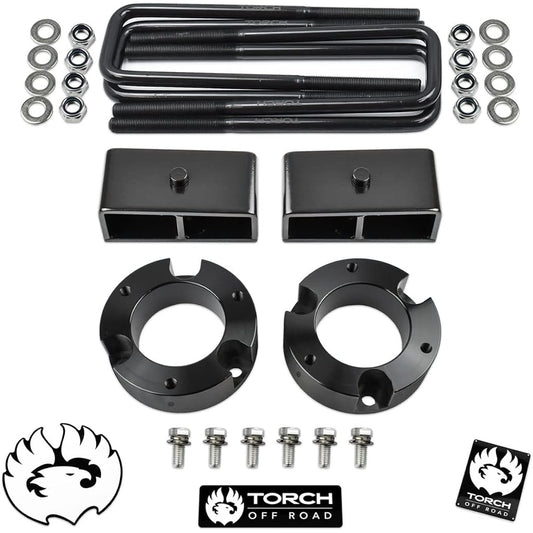 TORCH 3 inch Front 2 inch Rear -Plastic Lift Kit 2005-2021 Type Toyota Takoma 2WD 4WD TRD SR5 -6 Lug Hall Bolt Pattern with Bolt Pattern
