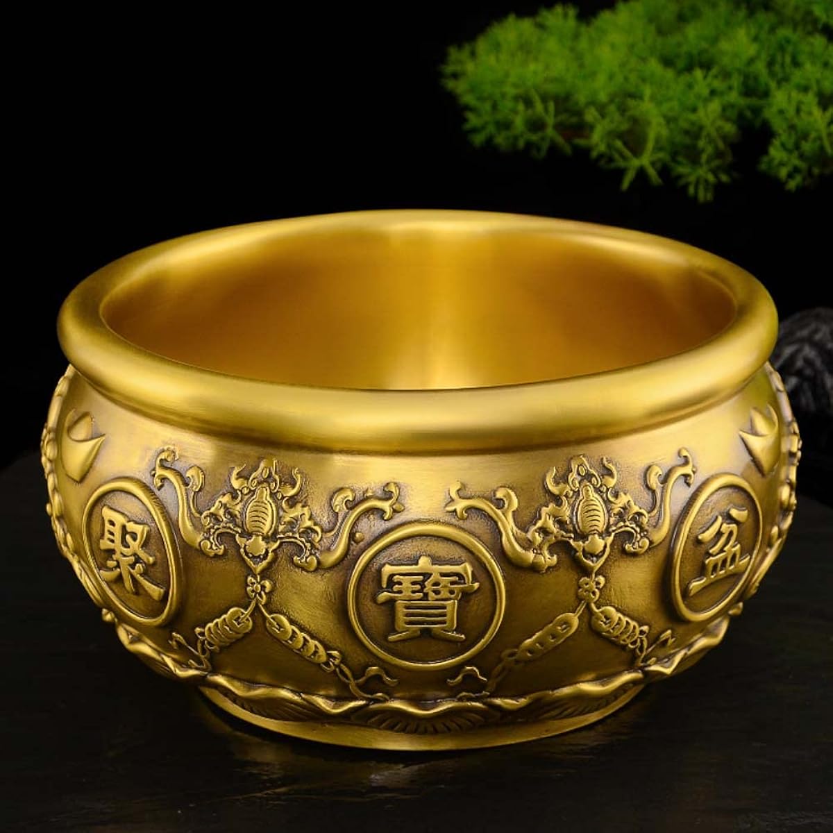 Juho Bon Ornament, Wealth and Luck, Copper, Brass, Feng Shui Ornament, Lucky Charm, Interior, Prayer for Financial Luck, Good Luck, Prayer for Prosperity in Business, Feng Shui, Power Stone, Lucky Charm, Thank You, New Year Gift, Present (M, Juho Bon)