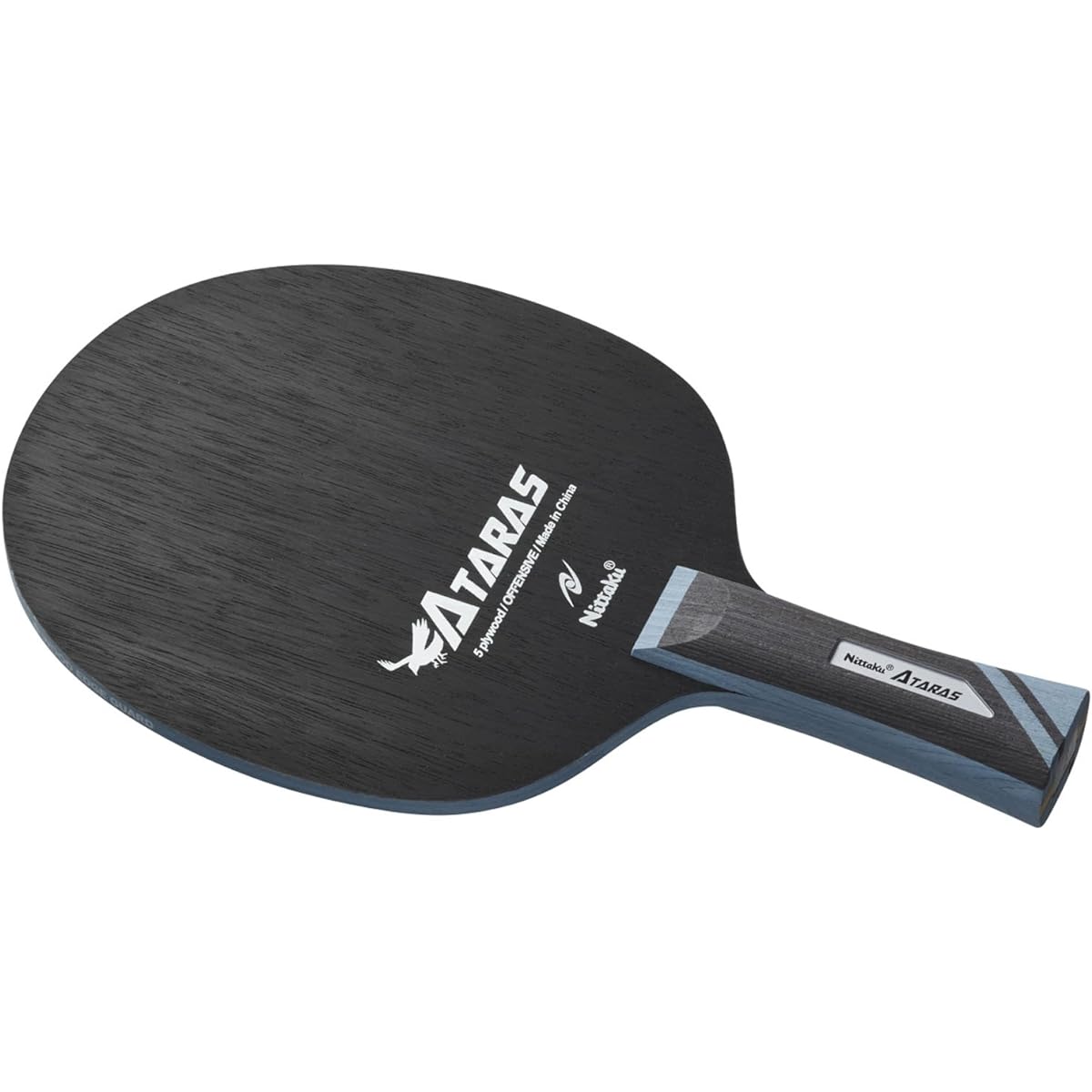 Nittaku Table Tennis Racket Atalas Shakehand Attack 5 Pieces Plywood Flare NE-6168