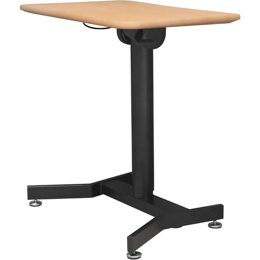 ITOKI Standing Desk, Elevating Type, Gas Pressure Type, Home Work, Computer Desk, Stepless Height Adjustment, Stepless Angle Adjustment, Salida Lifting Desk, Width 69cm x Depth 47cm x Height 72~111cm, Natural YLU-690-NA