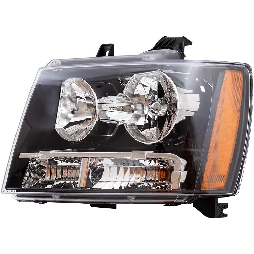 After replacement driver headlights 2007-2014 TAHOE SUBURBAN 2007-2013 AVALANCHE Pickup Truck 20760578