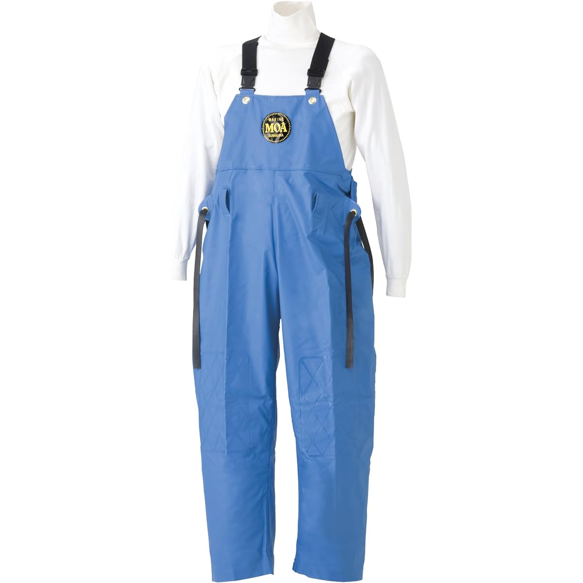 Sumikura Marine Chest Pants, 3 Patterns, 4 Sizes, Rain Pants, Blue, L, Waterproof [Authorized Distributor Product]