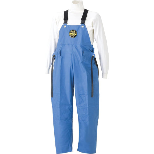 Sumikura Marine Chest Pants, 3 Patterns, 4 Sizes, Rain Pants, Blue, L, Waterproof [Authorized Distributor Product]