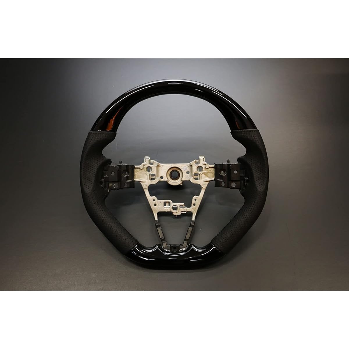 CROSS Steering for Atley (S700V/S710V) Tanto (LA650S/LA660S) TAFT (LA900S/LA910S) Other (Piano Black)