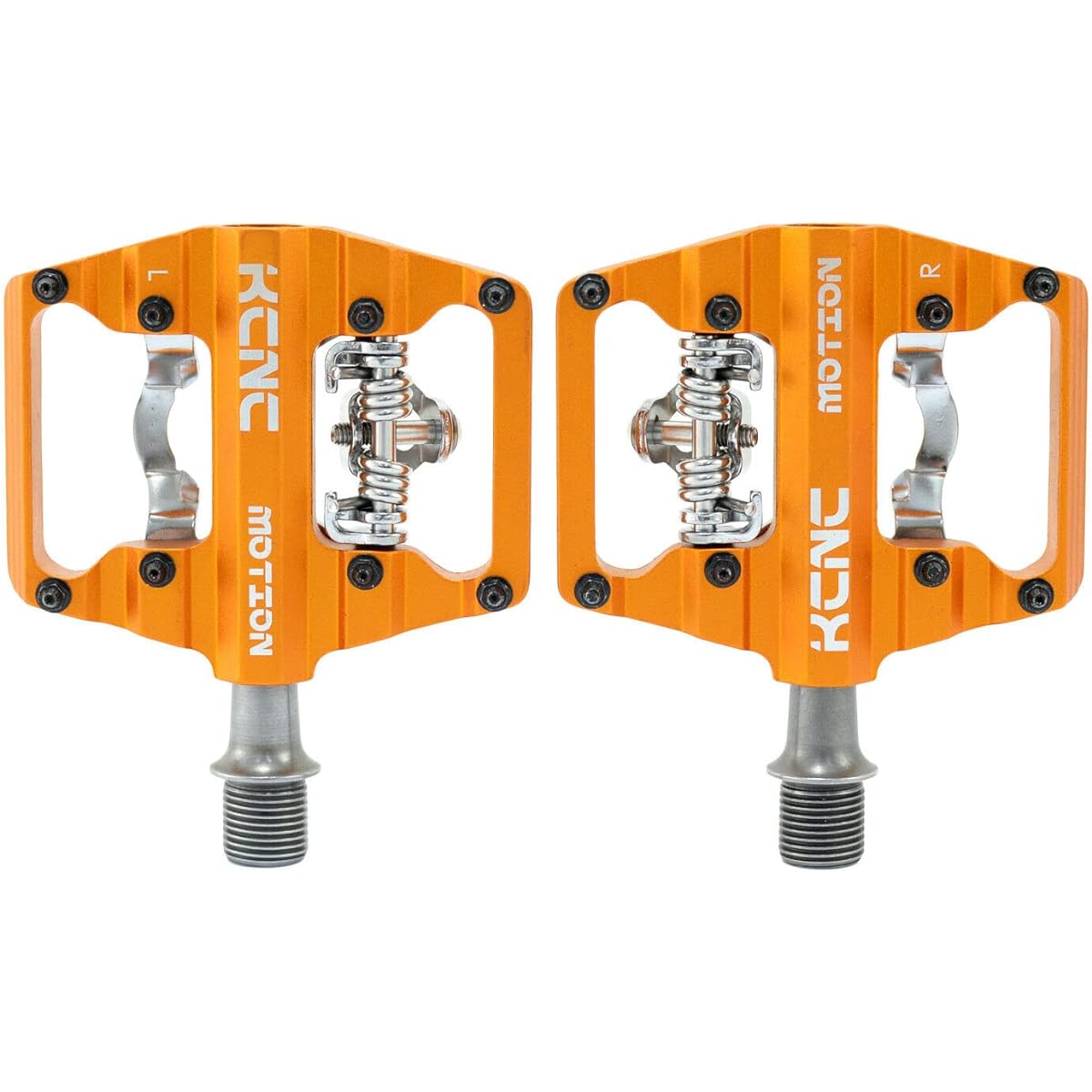KCNC KPED13 Lightweight MTB Clipless Platform Pedals, Gold, SK2552, KPED13-001-G