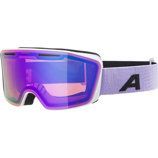 [Alpina] Ski Snowboard Goggles Unisex High Contrast Mirror Lens Glasses Can Be Used NENDAZ Q-LITE