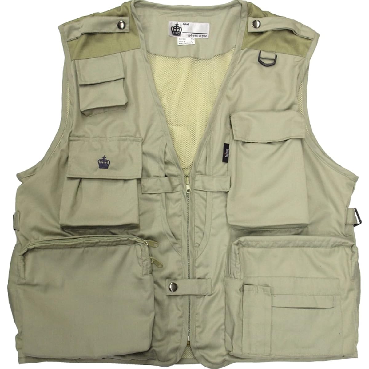 KING Shooting Vest 13 XL Beige 79734