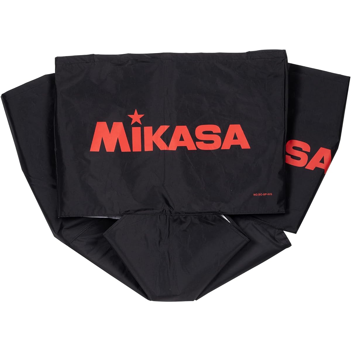 MIKASA Ball Basket (Box Shape) Large/Medium (Compatible Products: BC-SP-H/BC-SP-S/BC-SP-HL) [Curtain Body Only/Black] BCM-SP-H&S BK