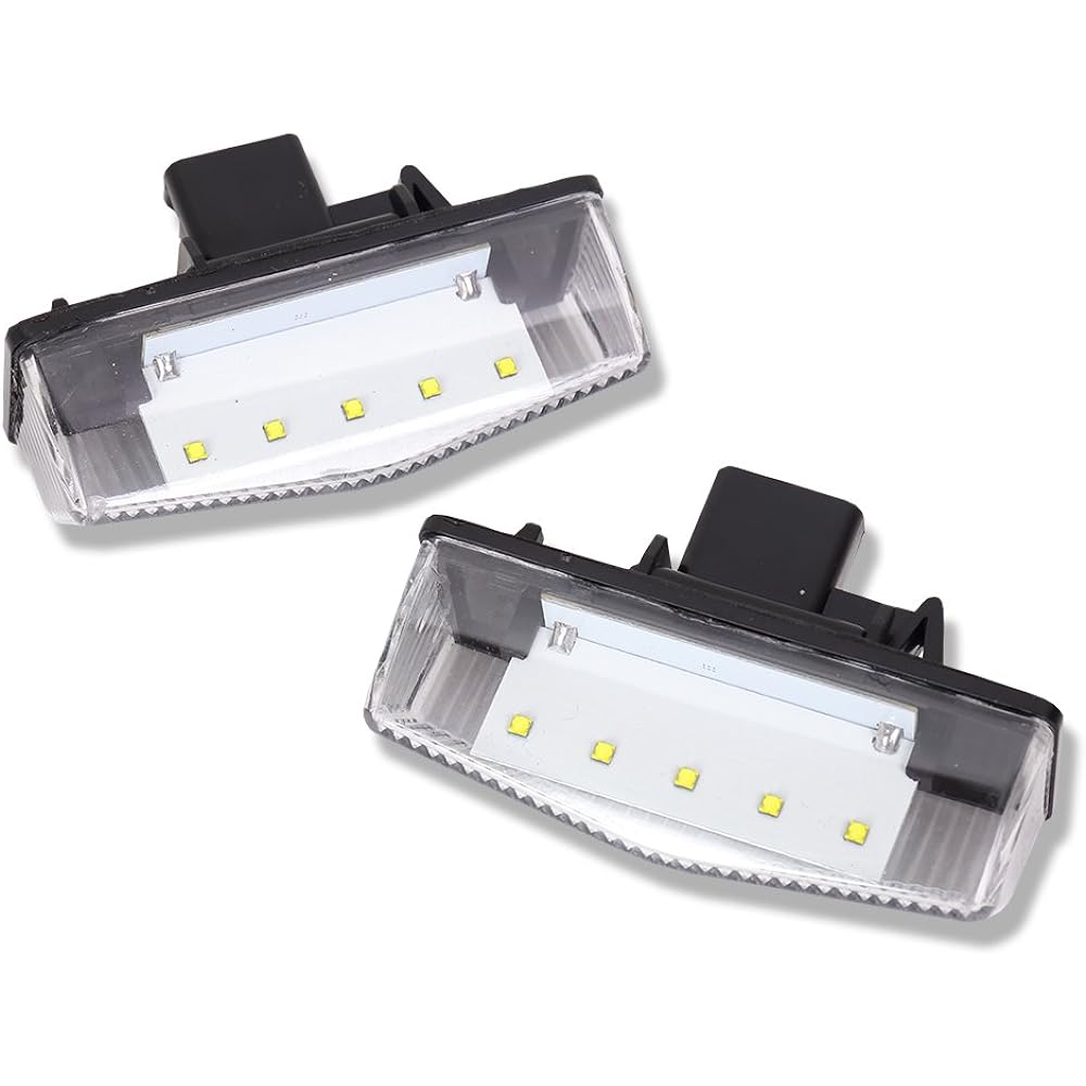 YOURS (Yours) Toyota Harrier 60 Light CREE LED License unit (with reduced lighting adjustment function) 2 sets HARRIER 60 Harrier Custom parts Accessories Dressing TOYOTA Toyota YF801-3554 [2] S