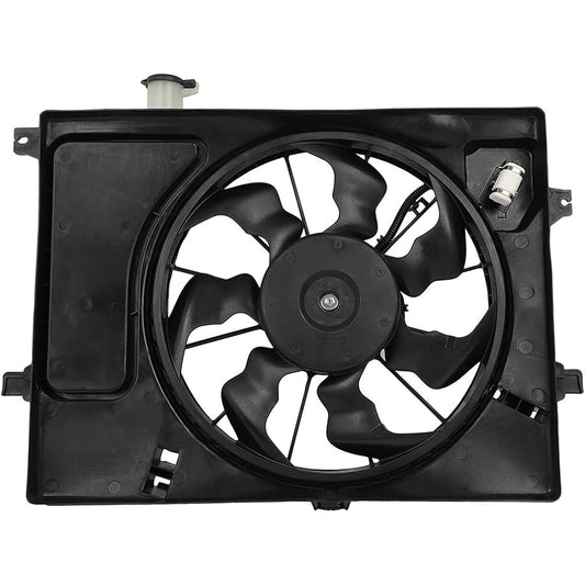 ROADFAR Engine Radiator Cooling Fan for 2011 2012 2013 2014 2015 Elantra Elantra Coupe Elantra GT Kia Forte Koup Forte5