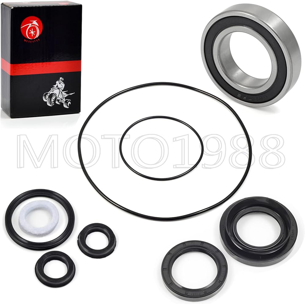 Rear Brake Drum Bearing & Seal Kit Honda FOURTRAX 300 TRX 300FW 4X4 for 1988-2000