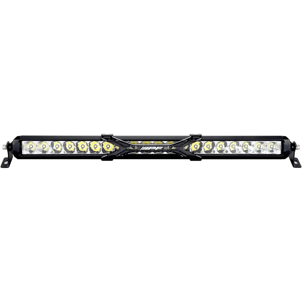 IPF Fog Lamp Work Light LED Light Bar 20 Inch Single 6900lm(86,000cd) 6000K White 12V Explosive Light NEW 600S Series 621SS