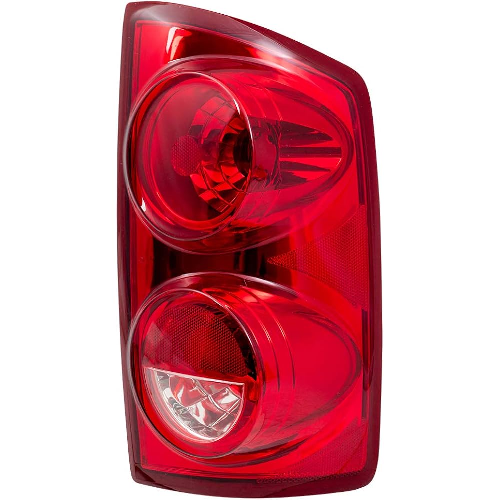 BROCK After Market replacement passenger seat right tail light unit 2007-2009 DODGE RAM compatible