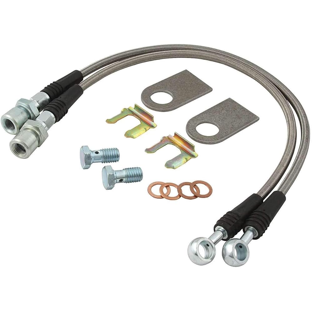 ALLSTAR PERFORMANCE ALL42033 Stainless steel steel brake kit GM metric brake car