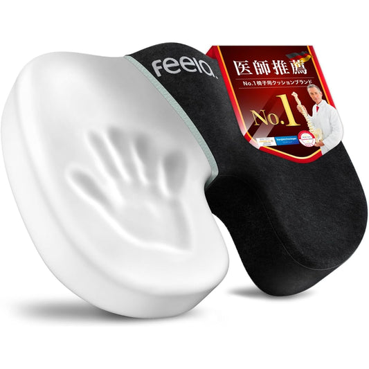 [No. 1 in Europe] feela German-loved memory foam cushion chair [Doctor recommended] Premium memory foam all-over memory foam cushion