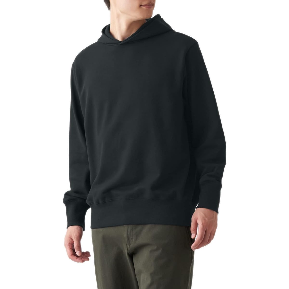 MUJI Hoodie Sweatshirt Pullover Hoodie Men's