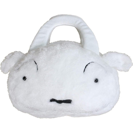 Hokushin Trading HTC Golf Round Bag White 170mm x 300mm x 10mm Crayon Shin-chan Shiro BAG0006