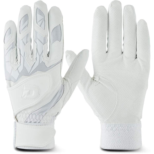 DeMARINI Baseball Batting Glove (Two-handed) (High school baseball compatible model available) S M L XL/Color variations available