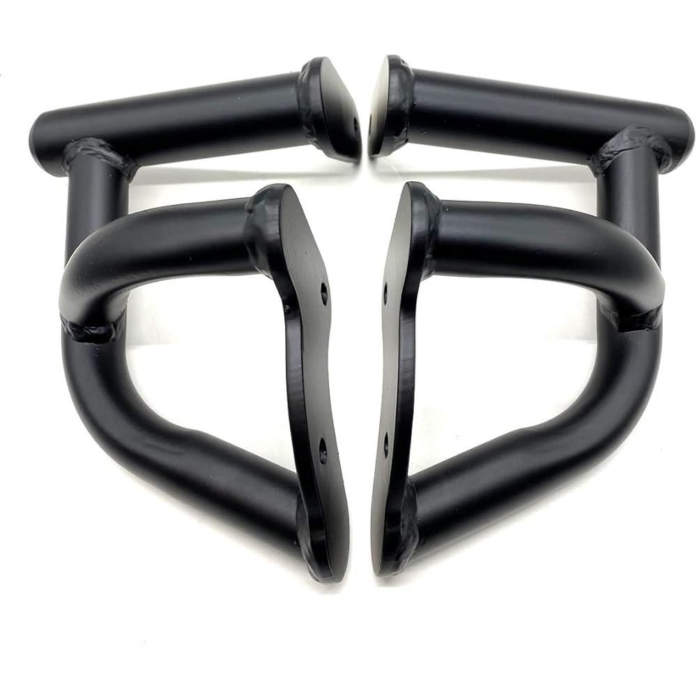 CustomDivine Yamaha Engine Guard Left and Right Set Black VMAX V-MAX1200 Engine Slider Cowl Frame Cooling Fin Damage Prevention Custom Parts External Product