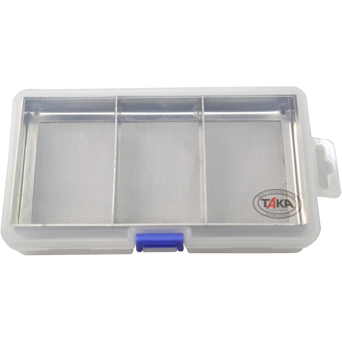 Taka Sangyo WK-0009 Live Bait BOX3 TYPE-II Silver Case only external dimensions (approx. 165 x 95 x 3 mm)