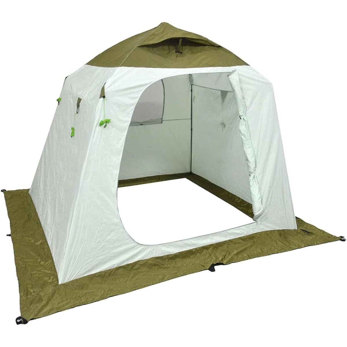 OKAYES Ice Fishing Tent, Fishing Tent, Ice Fishing Tent, Smelt Tent, One-touch Tent, Pop-up Tent, Large, Outdoor Use, For Multiple People, Carry Bag Included