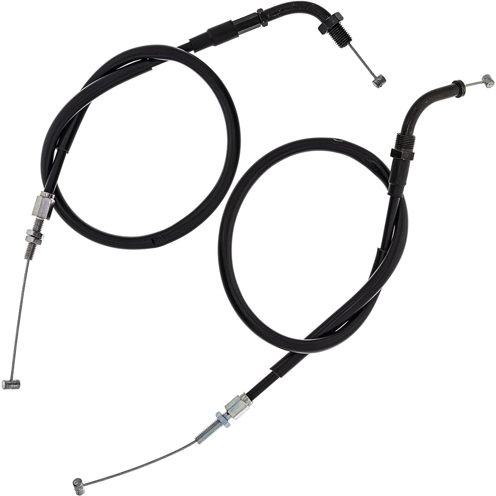 NICHE Push Pulle Throttle Cable Set Honda CBR600F2 CBR600F3 17910-MV9 17920-MV9