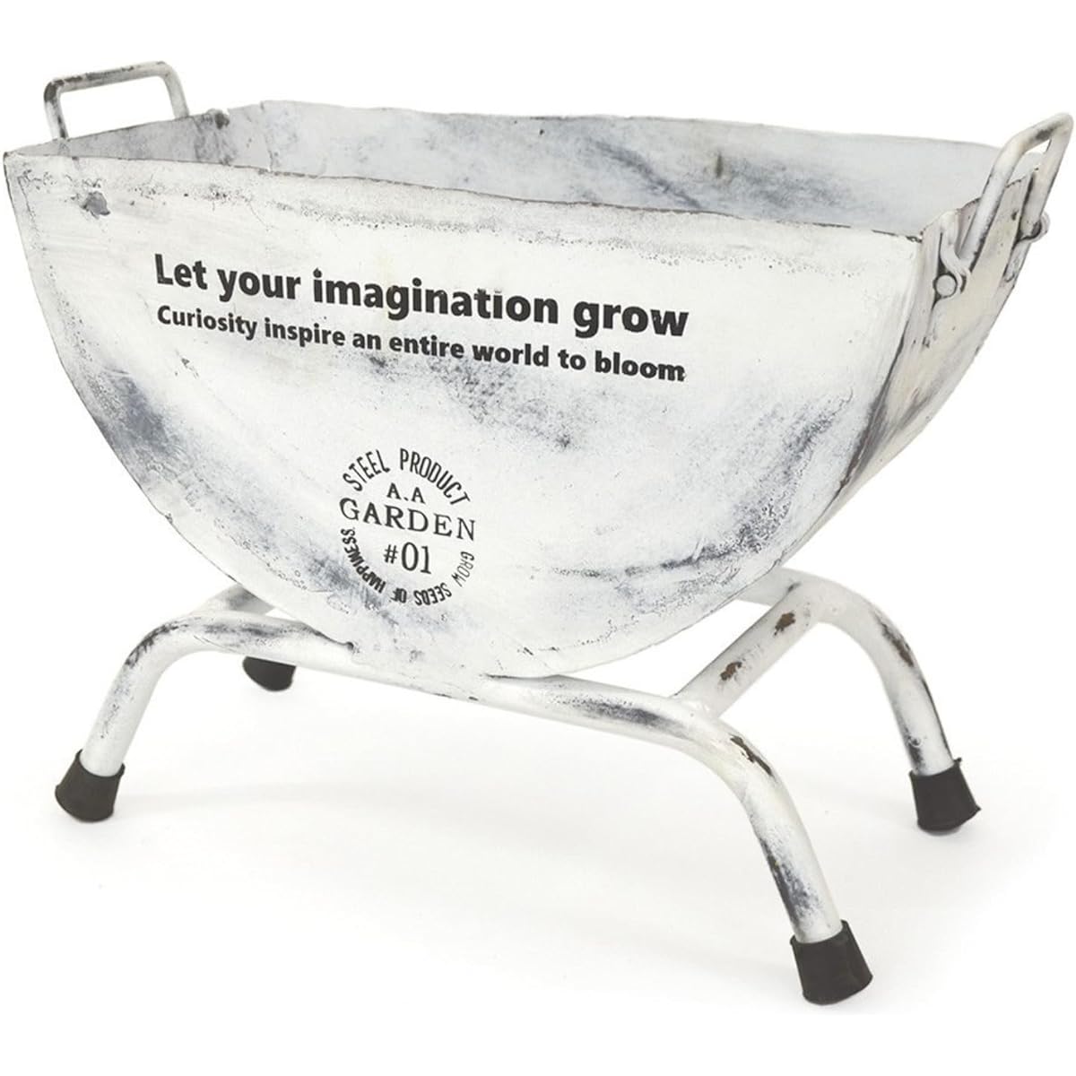 azi-azi planter semi-circle planter