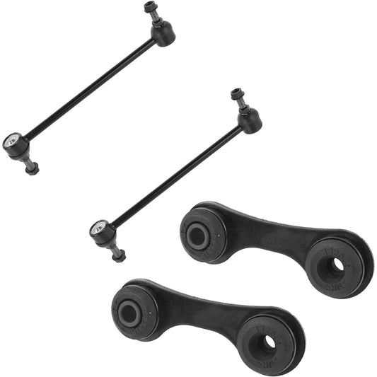 SWAY BAR LINK Front & Rear Kit 4 Pieces Set Chevrolet Malib Pontiac G6 Saturn Aura